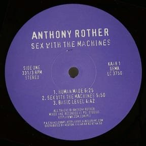 Sex with the Machines by Anthony Rother album cover