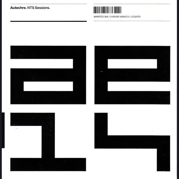 NTS Sessions by Autechre album cover