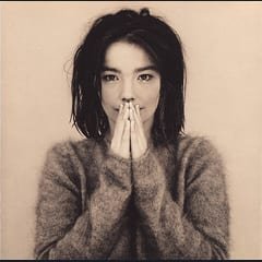 Debut by Bjork album cover