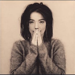 Debut by Bjork album cover