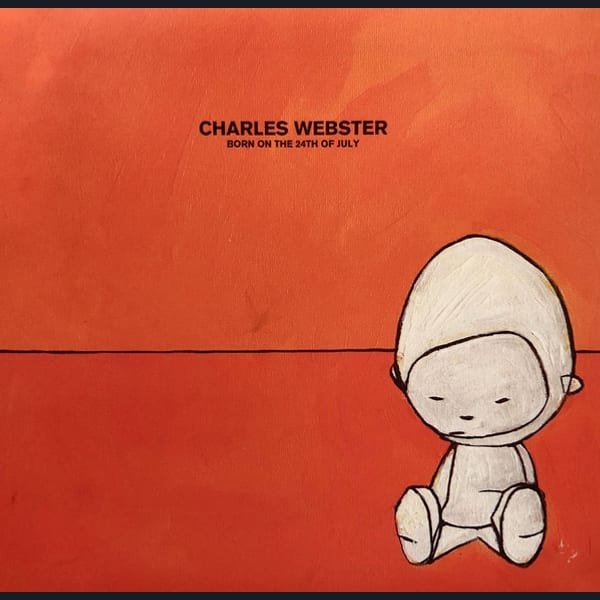 Born On The 24th Of July by Charles Webster album cover