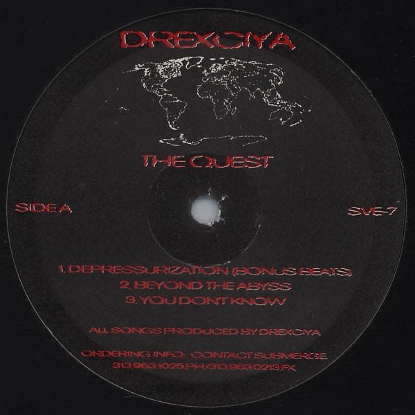 The Quest by Drexciya album cover