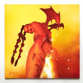 Phoenix: Flames Are Dew Upon My Skin by Eartheater album cover