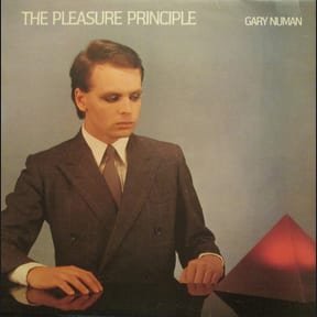 The Pleasure Principle by Gary Numan album cover