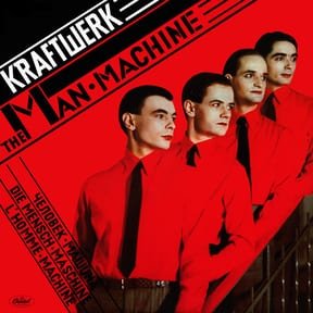 The Man-Machine by Kraftwerk album cover