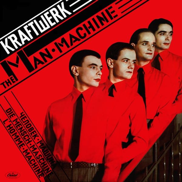 The Man-Machine by Kraftwerk album cover