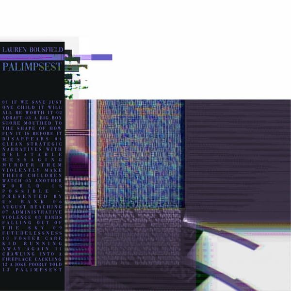 Palimpsest by Lauren Bousfield album cover