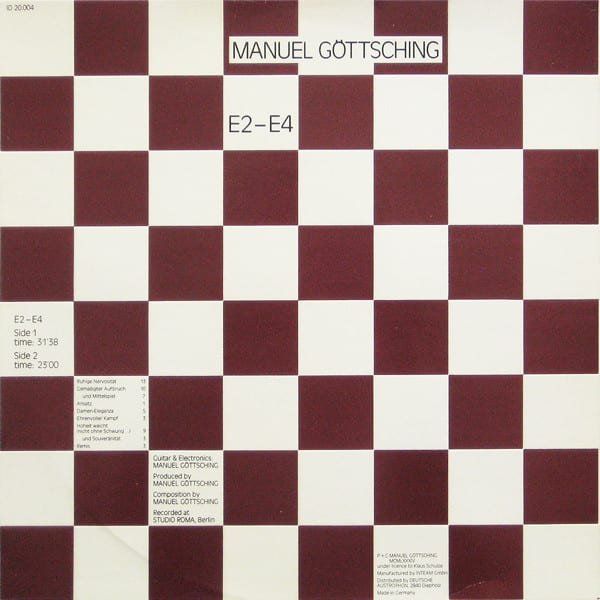 E2-E4 by Manuel Gottsching album cover