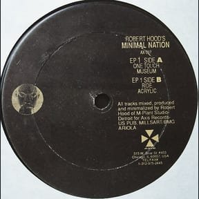 Minimal Nation by Robert Hood album cover