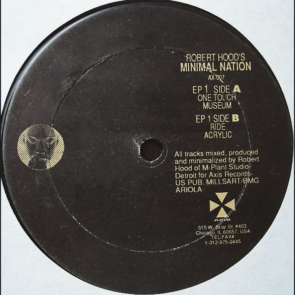 Minimal Nation by Robert Hood album cover