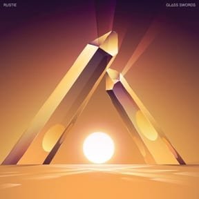 Glass Swords by Rustie album cover