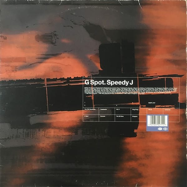 G Spot by Speedy J album cover