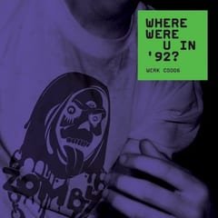 Where Were U in 92 by Zomby album cover
