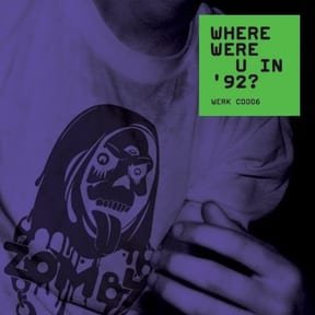 Where Were U in 92 by Zomby album cover